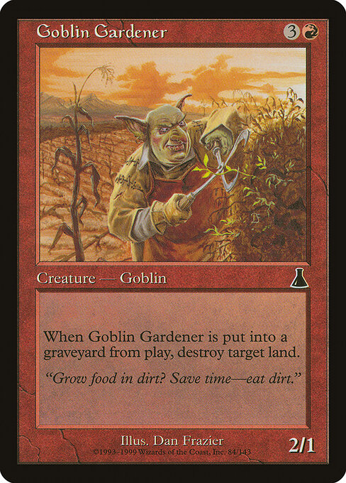 Goblin Gardener - Magic: The Gathering UDS #84