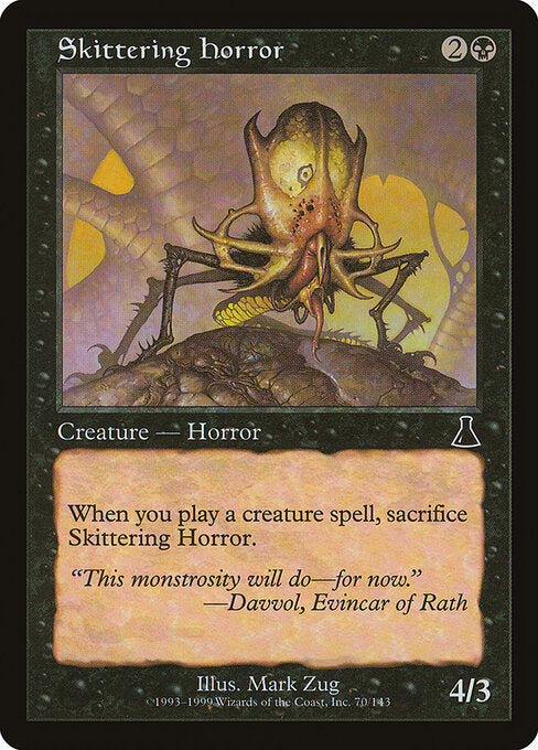 Skittering Horror - Magic: The Gathering UDS #70