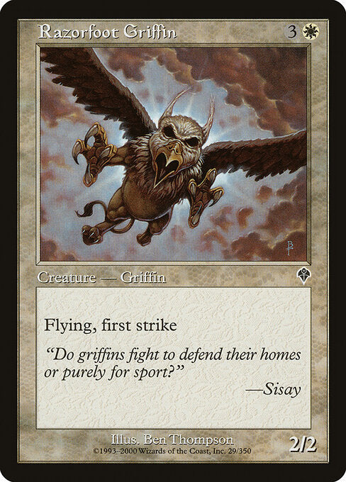 Razorfoot Griffin - Magic: The Gathering INV #29