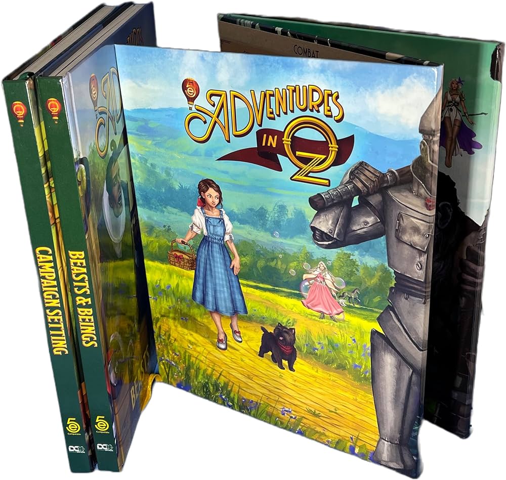 Adventures in Oz RPG: 5E (Hardcovers + Screen Pledge)