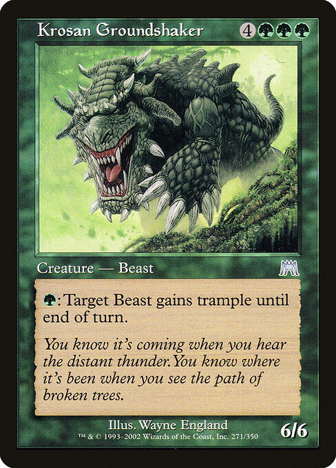 Krosan Groundshaker - Magic: The Gathering ONS #271