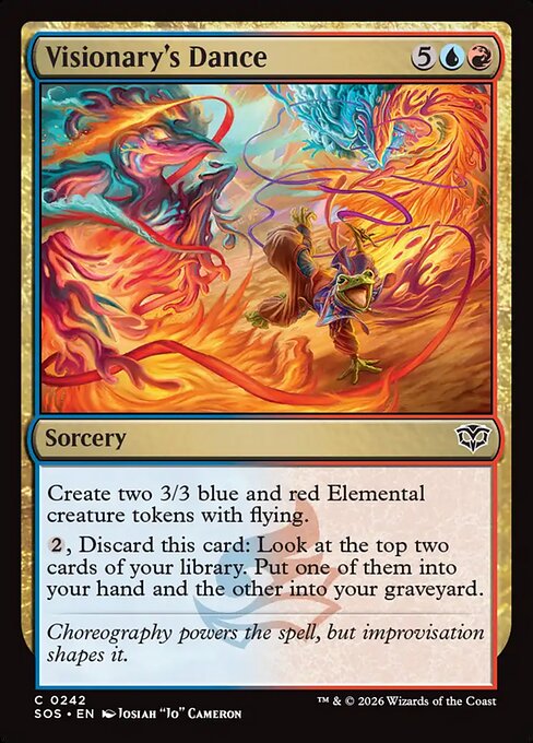 Visionary's Dance - Magic: The Gathering SOS #242