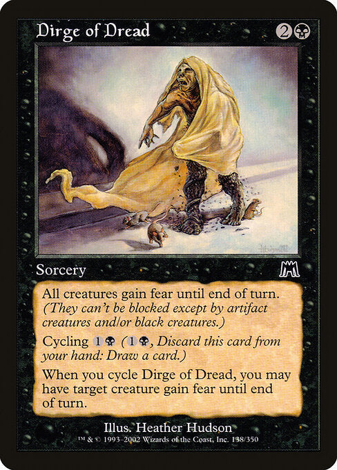Dirge of Dread - Magic: The Gathering ONS #138