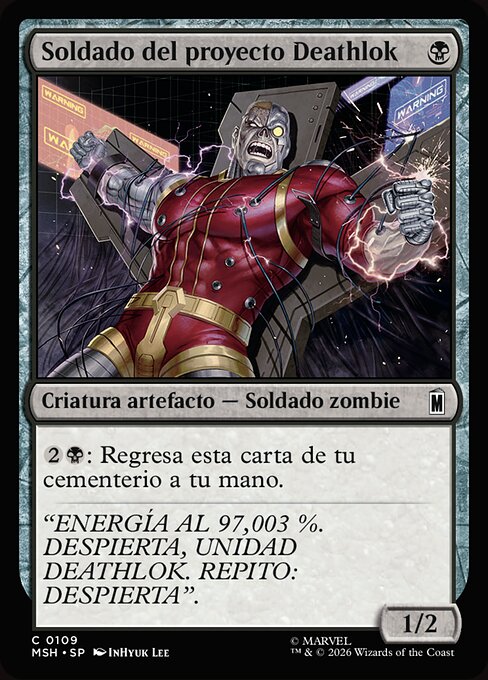 Project Deathlok Soldier · MSH #109 · ES
