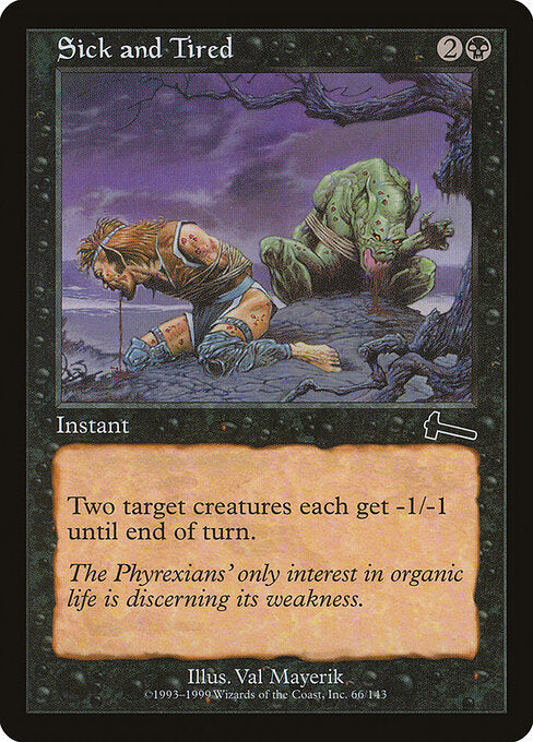 Sick and Tired - Magic: The Gathering ULG #66