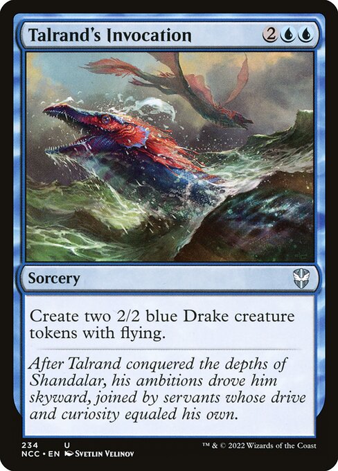 Talrand's Invocation - Magic: The Gathering NCC #234