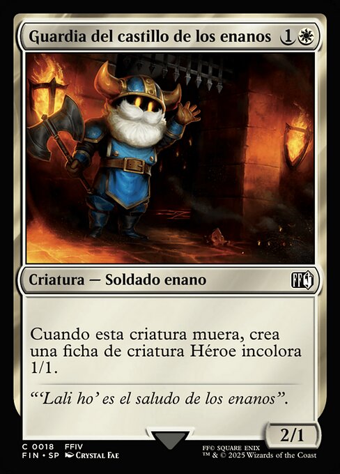 Dwarven Castle Guard · FIN #18 · ES
