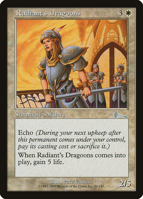Radiant's Dragoons Urza's Legacy ULG
