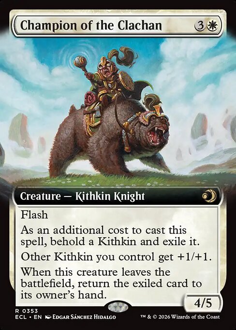 Champion of the Clachan - Magic: The Gathering ECL #353