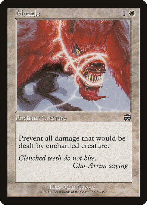 Muzzle - Magic: The Gathering MMQ #30