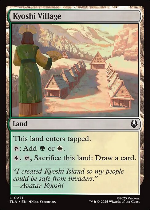 Kyoshi Village - Magic: The Gathering TLA #271