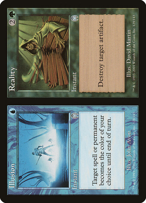 Illusion // Reality - Magic: The Gathering APC #129