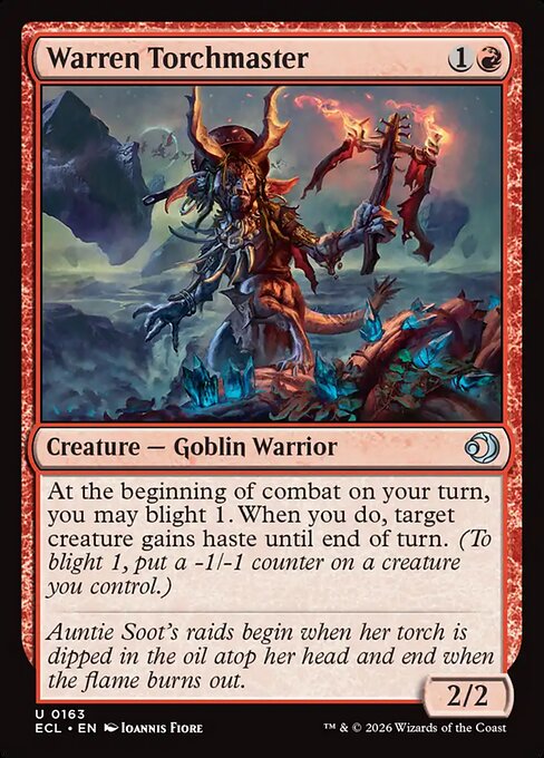Warren Torchmaster - Magic: The Gathering ECL #163