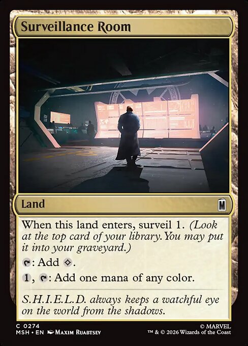 Surveillance Room - Magic: The Gathering MSH #274