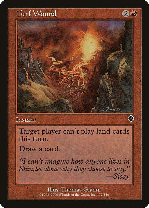 Turf Wound - Magic: The Gathering INV #177