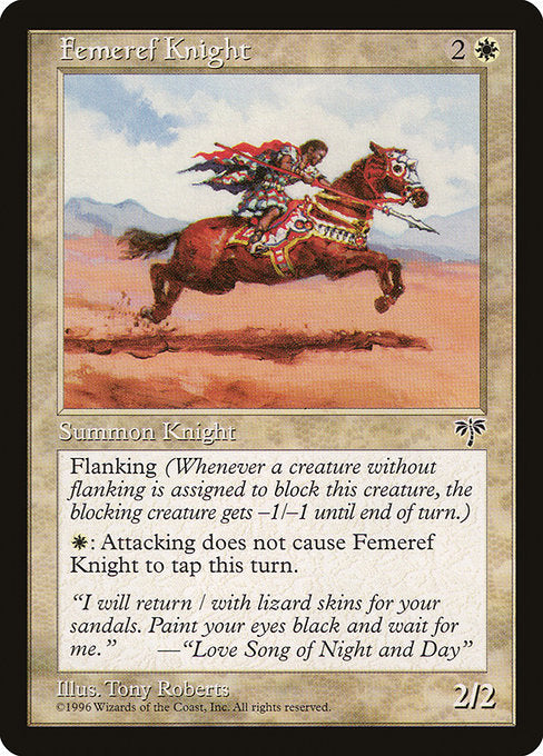 Femeref Knight Mirage MIR