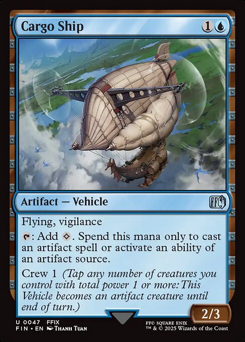 Cargo Ship - Magic: The Gathering FIN #47