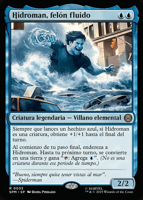 Hydro-Man, Fluid Felon · SPM #33 · ES
