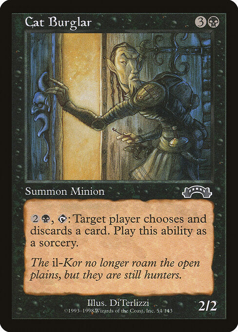 Cat Burglar - Magic: The Gathering EXO #54