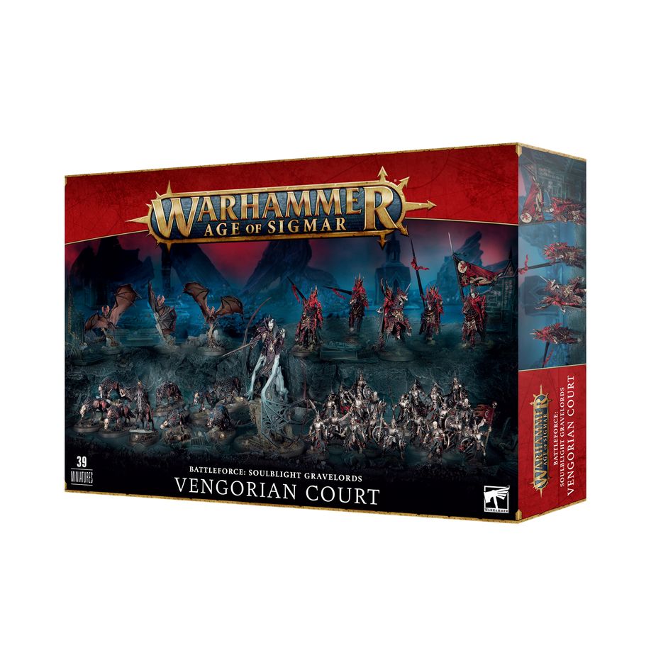Warhammer Age of Sigmar: Battleforce - Soulblight Gravelords Vengorian Court