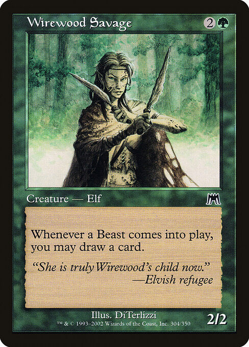 Wirewood Savage - Magic: The Gathering ONS #304
