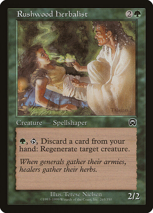 Rushwood Herbalist - Magic: The Gathering MMQ #265
