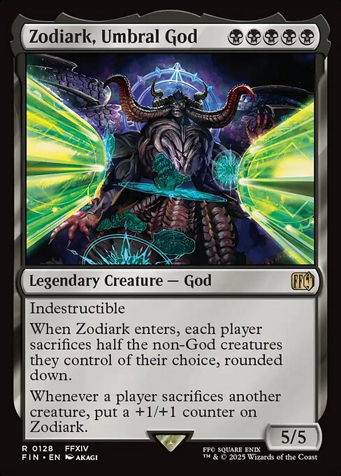 Zodiark, Umbral God - Magic: The Gathering FIN #128