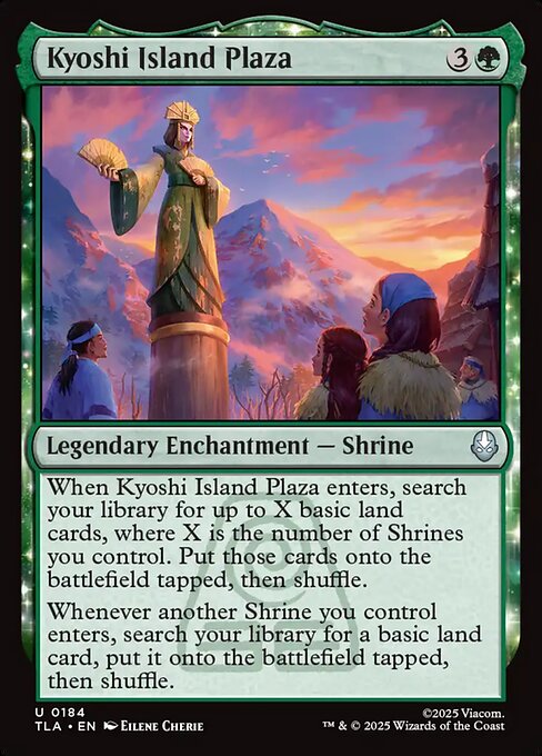 Kyoshi Island Plaza - Magic: The Gathering TLA #184