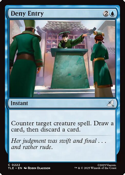 Deny Entry - Magic: The Gathering TLE #222