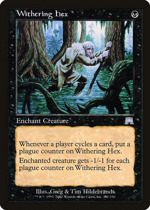 Withering Hex - Magic: The Gathering ONS #181