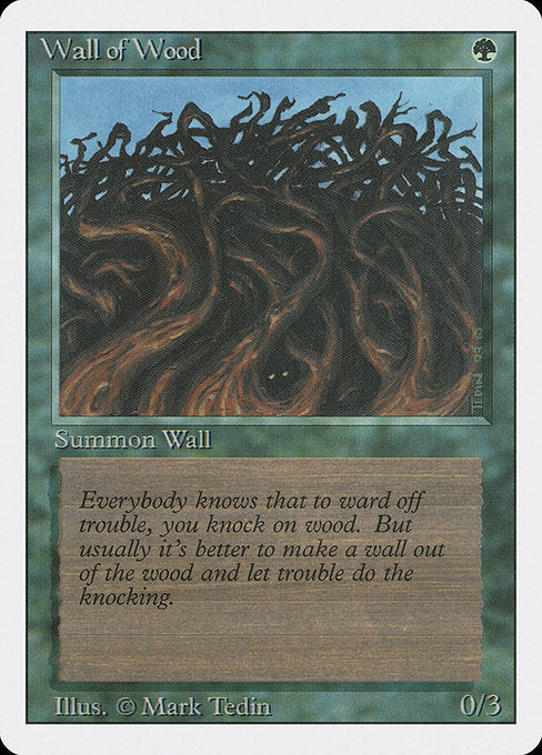 Wall of Wood Revised Edition 3ED