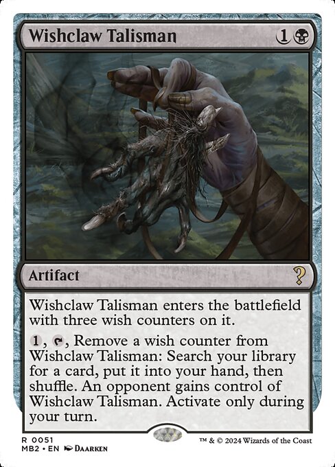 Wishclaw Talisman Mystery Booster 2 mb2