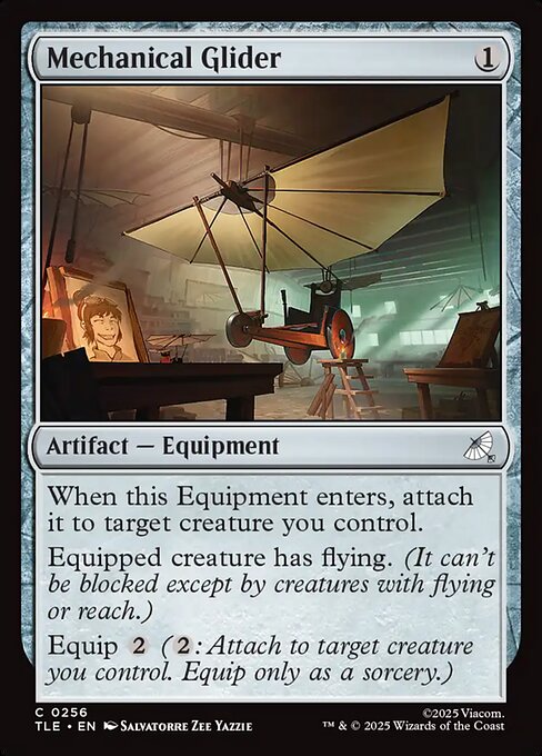 Mechanical Glider - Magic: The Gathering TLE #256