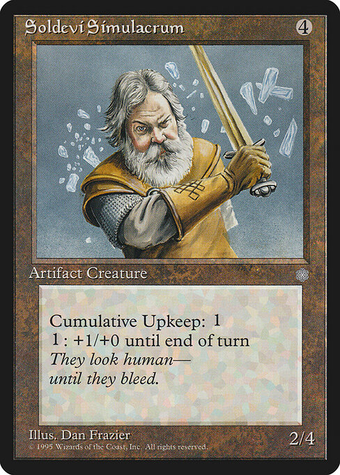Soldevi Simulacrum - Magic: The Gathering ICE #339