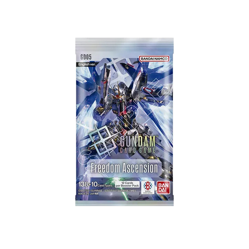 Gundam Card Game: Freedom Ascension Booster Pack - (GD05)