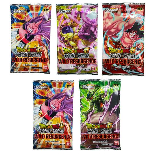 Dragon Ball Super CG: Zenkai - Wild Resurgence B21 Booster Pack