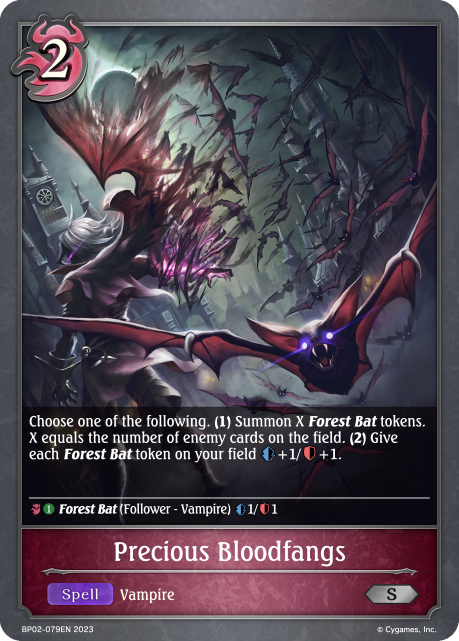 Precious Bloodfangs - BP02-079EN