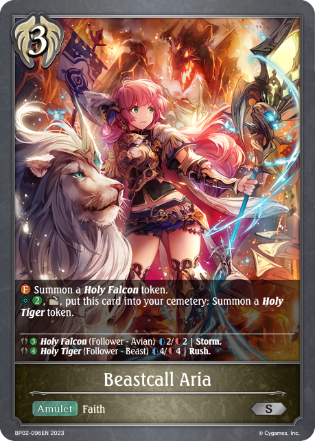 Beastcall Aria - BP02-096EN