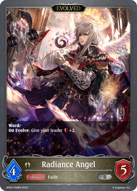 Radiance Angel (Evolved) - P28EN (Foil) - BP02-P28EN