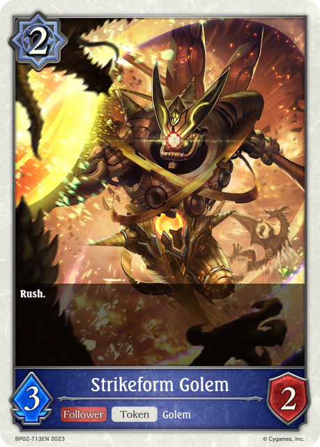 Strikeform Golem - BP02-T13EN