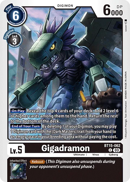Gigadramon - BT15-062