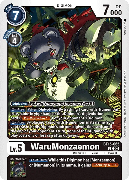 WaruMonzaemon - BT15-065