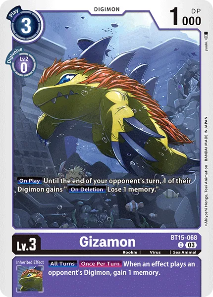 Gizamon - BT15-068