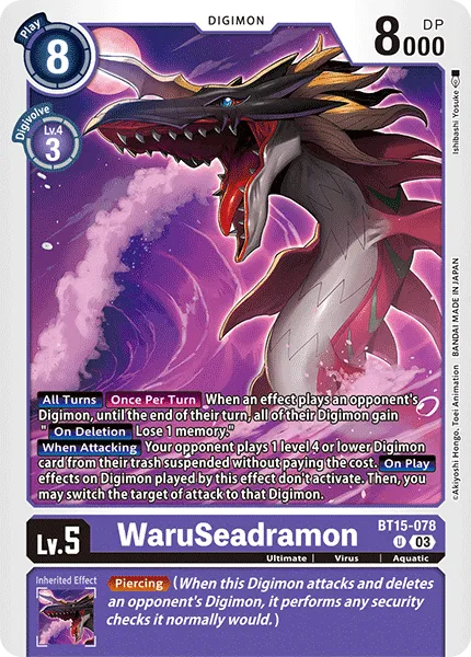WaruSeadramon - BT15-078