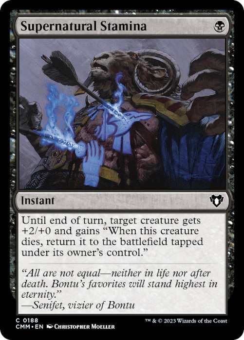 CMM - Supernatural Stamina