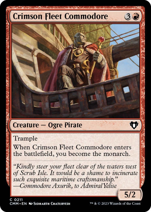 CMM - Crimson Fleet Commodore