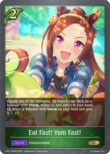 Eat Fast! Yum Fast! - CP01-005EN