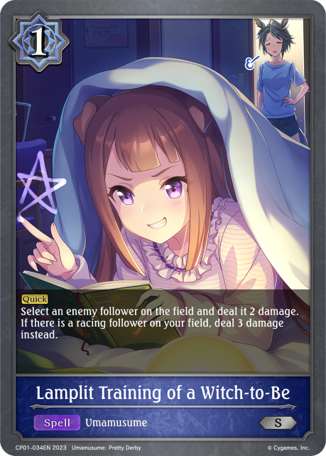 Lamplit Training of a Witch-to-Be - CP01-034EN