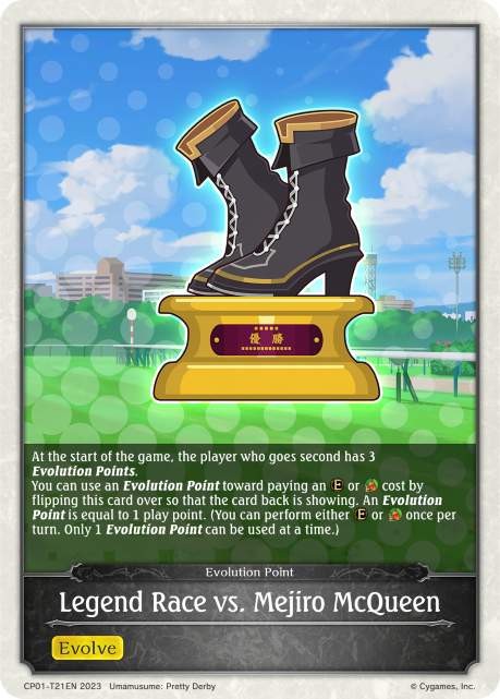 Legend Race vs. Mejiro McQueen (T21) - CP01-T21EN
