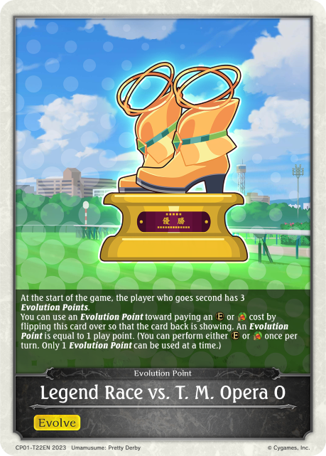Legend Race vs. T. M. Opera O - CP01-T22EN